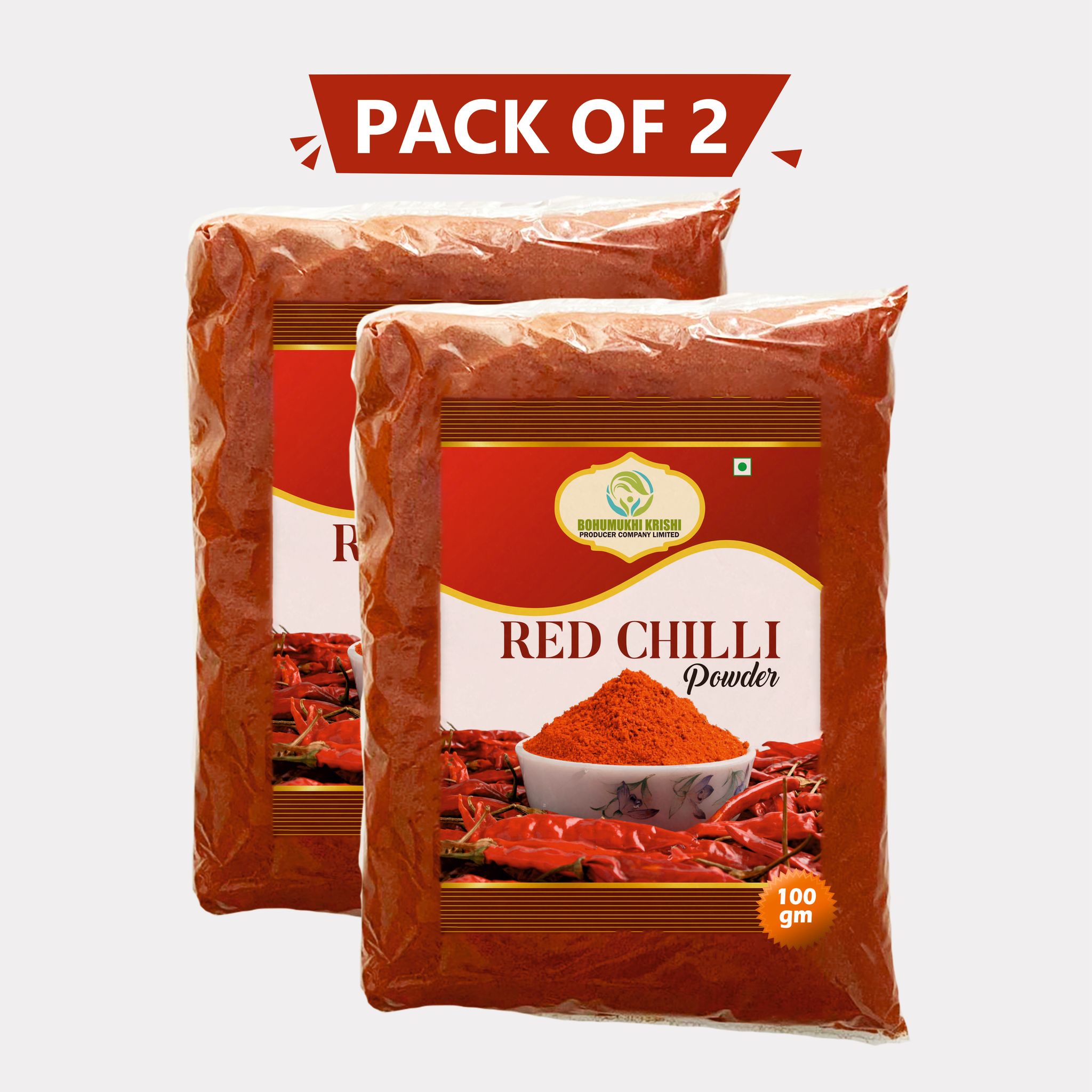 Red Chilli Powder (Pack of 2)