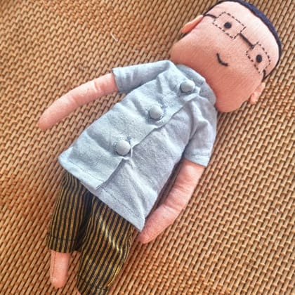 Toto fabric doll (boy)