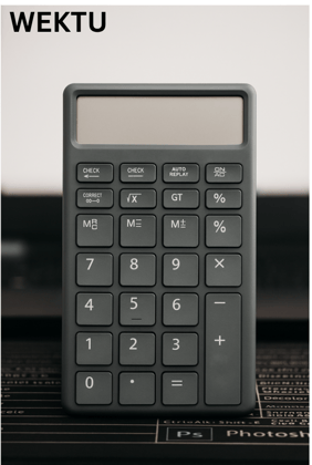 WEKTU Stylish Calculator - Modern Design, Efficient Calculations