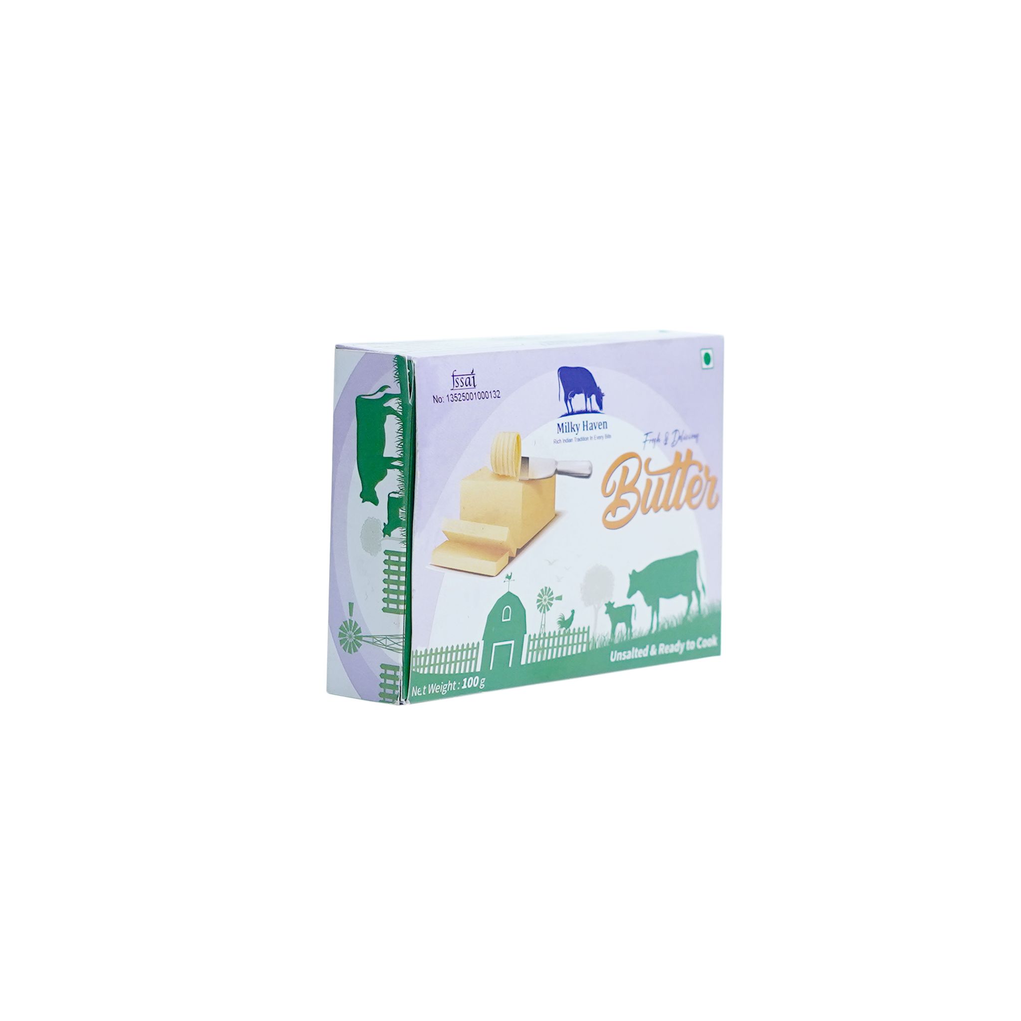 Milky Haven Unsalted Butter 100Grms