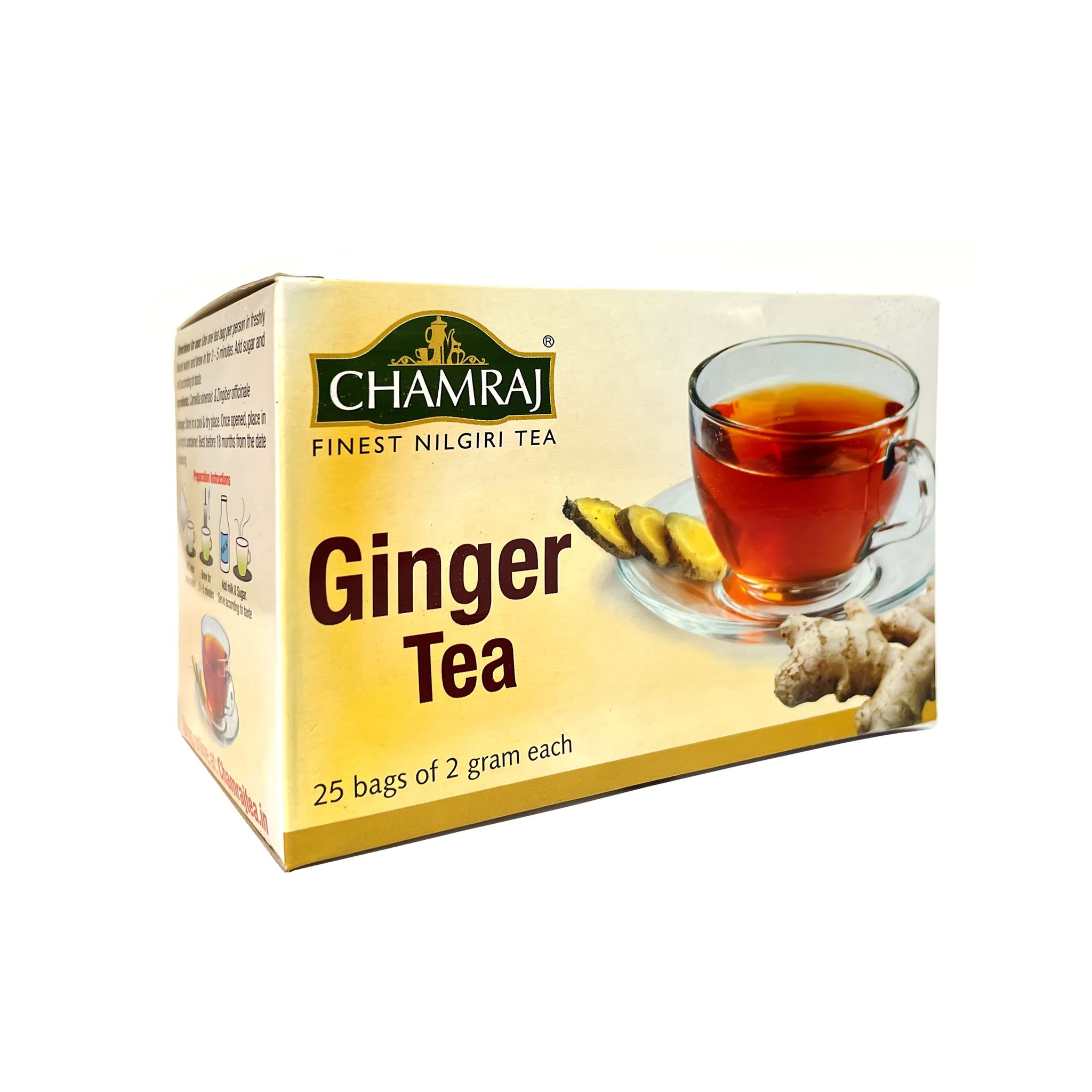 CHAMRAJ Ginger Tea (25 Dip bags)
