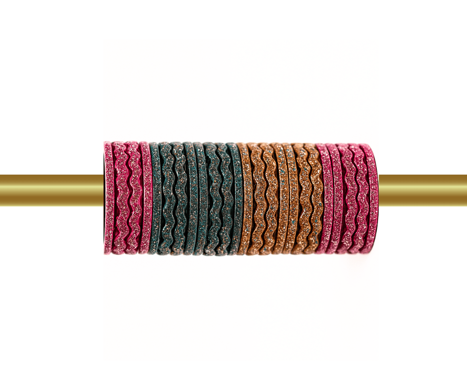 Nagin Style Pure Lac Bangles set of 8