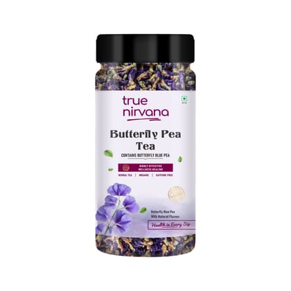 True Nirvana Butterfly Pea Tea – 100% Natural Herbal Blue Tea – Caffeine-Free True Nirvana Butterfly Pea Tea – 100% Natural Herbal Blue Tea – Caffeine-Free
