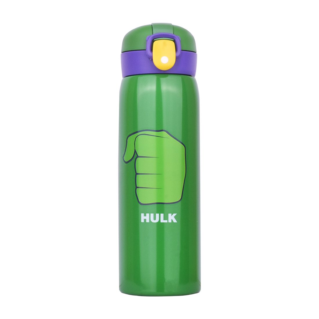 Hulk Water Bottle (Green) | Avengers Water Bottle for Kids | Hulk Drink Bottle | Hulk Hot Water Bottle | Incredible Hulk Water Bottle | Kids Water Bottle | Stainless Steel Water Bottle | Insulated Water Bottle | Sipper Water Bottle