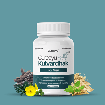 Cureayu Kulvardhak® for Men | Boosts Sperm Count Naturally