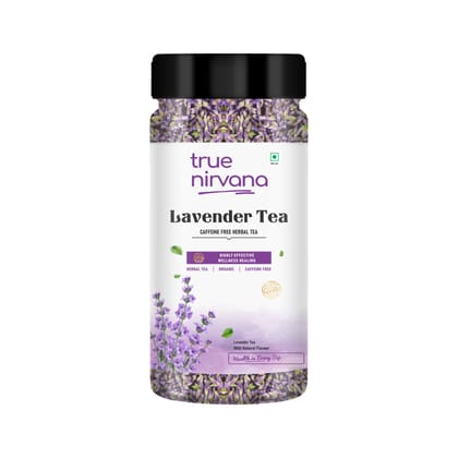 True Nirvana Lavender Tea – Calming Herbal Infusion for Stress Relief & Better Sleep – 100% Natural, Organic & Caffeine-Free True Nirvana Lavender Tea – Calming Herbal Infusion for Stress Relief & Better Sleep – 100% Natural, Organic & Caffeine-Free