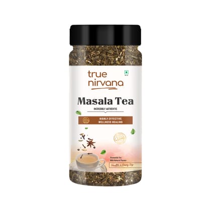 True Nirvana Masala Tea – Authentic Indian Spiced Tea Blend – 100% Natural, Organic & Aromatic Loose Tea Leaves True Nirvana Masala Tea – Authentic Indian Spiced Tea Blend – 100% Natural, Organic & Aromatic Loose Tea Leaves