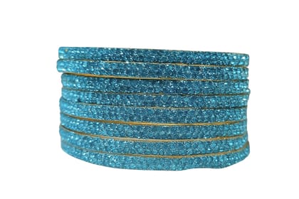 Blue Crystal Bangles - Elegant & Sparkling Jewelry Blue Crystal Bangles - Elegant & Sparkling Jewelry