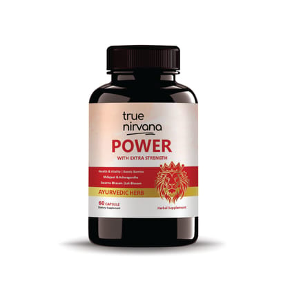True Nirvana Power Extra Strength Veg Capsules Health and Vitality Supplement 60 Capsules True Nirvana Power Extra Strength Veg Capsules Health and Vitality Supplement 60 Capsules