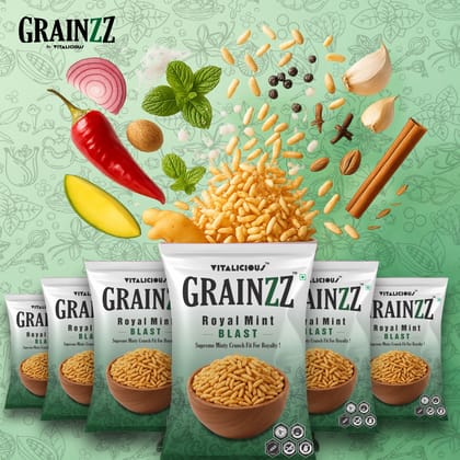 Grainzz - Royal Mint Blast (Pack of 6)