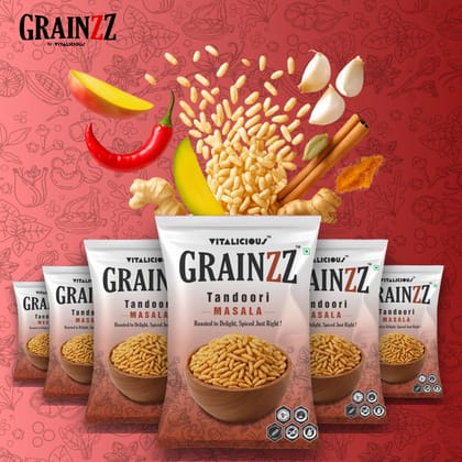Grainzz  - Tandoori Masala (Pack of 6)