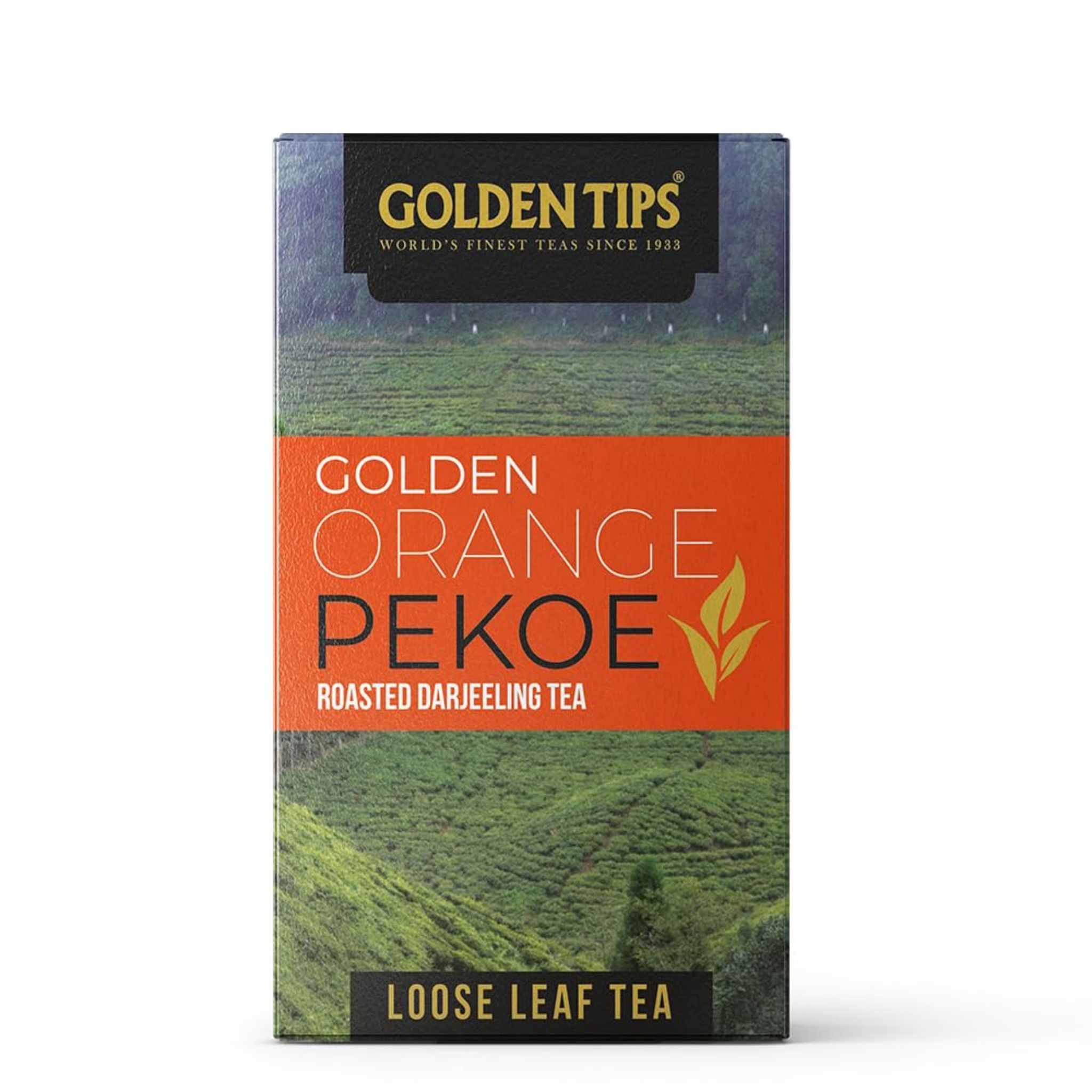 Golden Tips Darjeeling Orange Pekoe Loose-Leaf Black Tea, Premium Himalayan Single-Origin Tea, Handpicked & Expertly Processed for Rich Aroma & Flavor, Fresh & Authentic, (100 gram- 50 Cups)