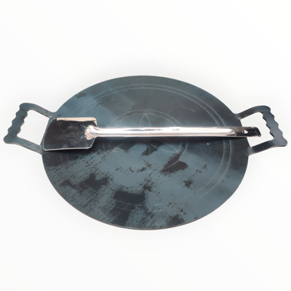 NAAYAGI - 1.8 kg,  PURE IRON DOSA, ROTI TAWA - CONCAVE, 12 INCH