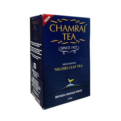 CHAMRAJ Nilgiri Leaf Tea - Broken Orange Pekoe (BOP) 250 g