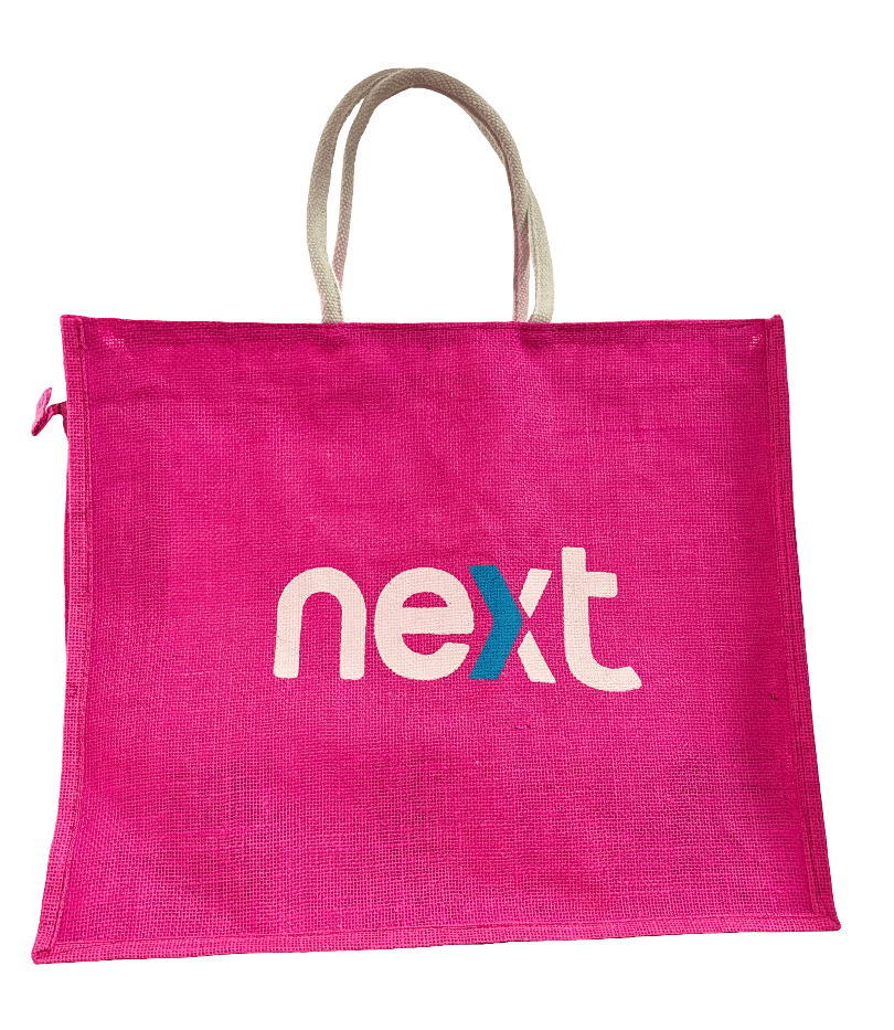 Next Pink Tote Bag - Stylish & Functional