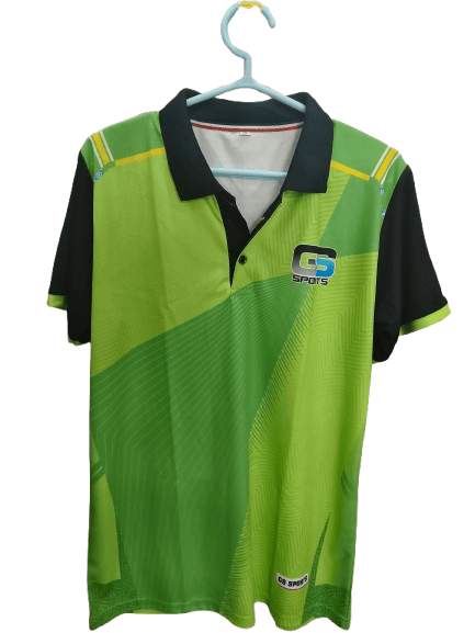 GS Sports Green Polo T-Shirt - Performance & Style