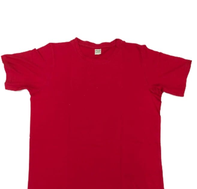 Classic Red Crew Neck T-Shirt – Comfortable & Stylish