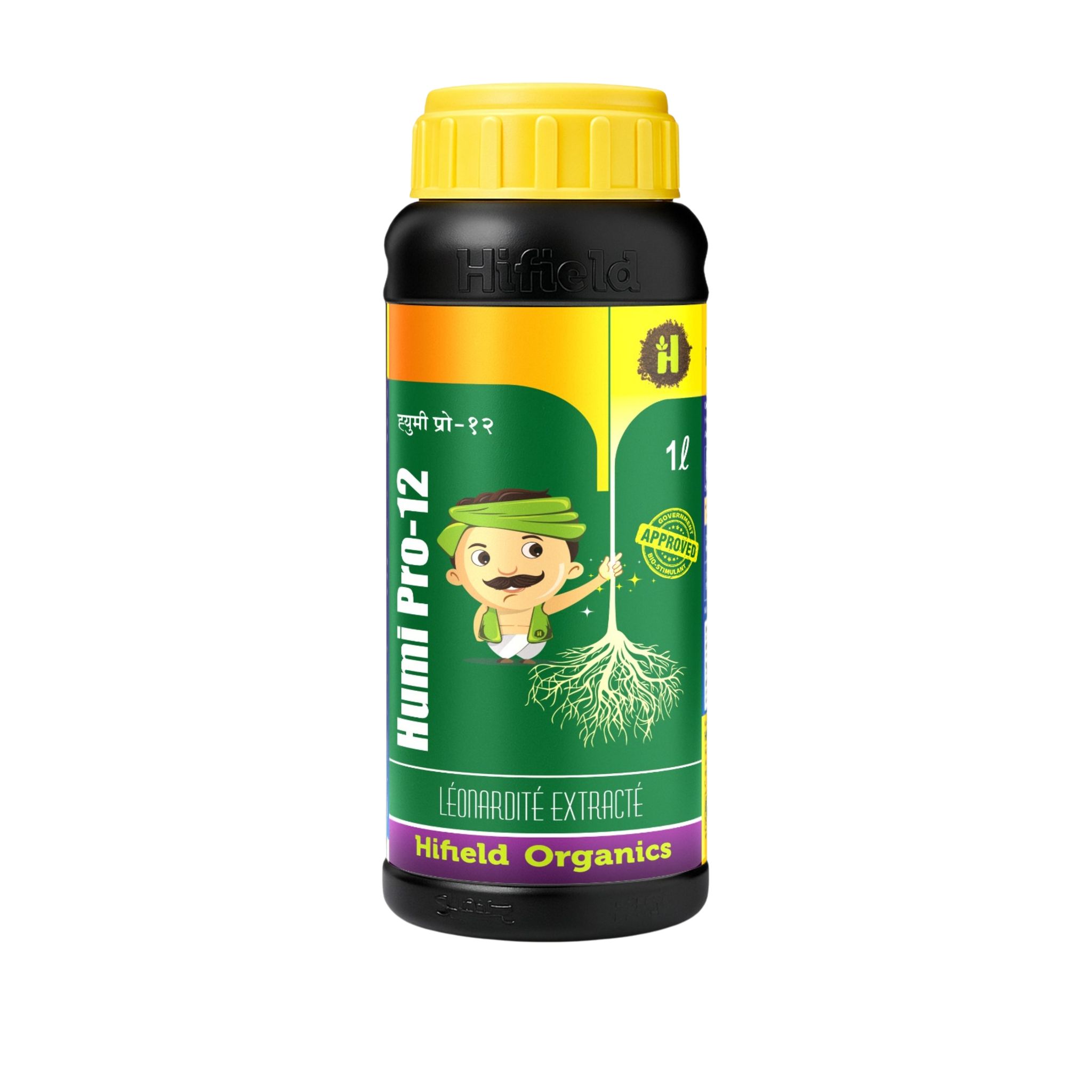 Hifield Humi Pro-12 Humic Acid 6% Liquid – Organic Plant Growth Booster | Soil Conditioner & Root Enhancer