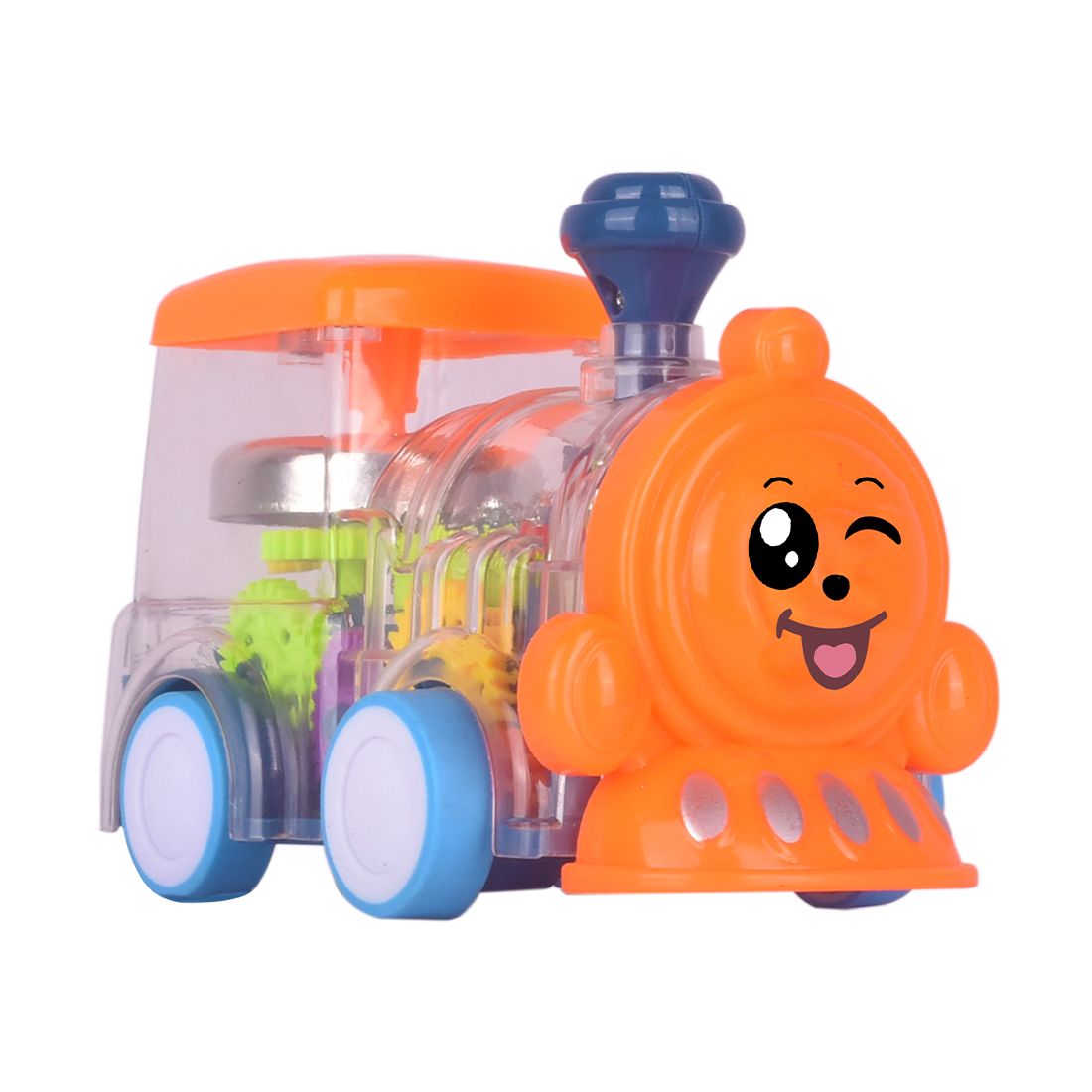 Gear Train Toys | Transparent Gear Light Train | Electric Transparent Gear Train | Transparent Gear Train | Children's Train Toys | Kids Electronic Toys | Children's Electronic Toys