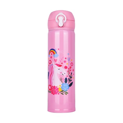 Unicorn Water Bottles |  Pink Unicorn Water Bottle | Stainless Steel Unicorn Water Bottle | Kids Water Bottle | Children's Water Bottle | Cute Water Bottle | School Kids Water Bottle | Glitter Unicorn Water Bottle