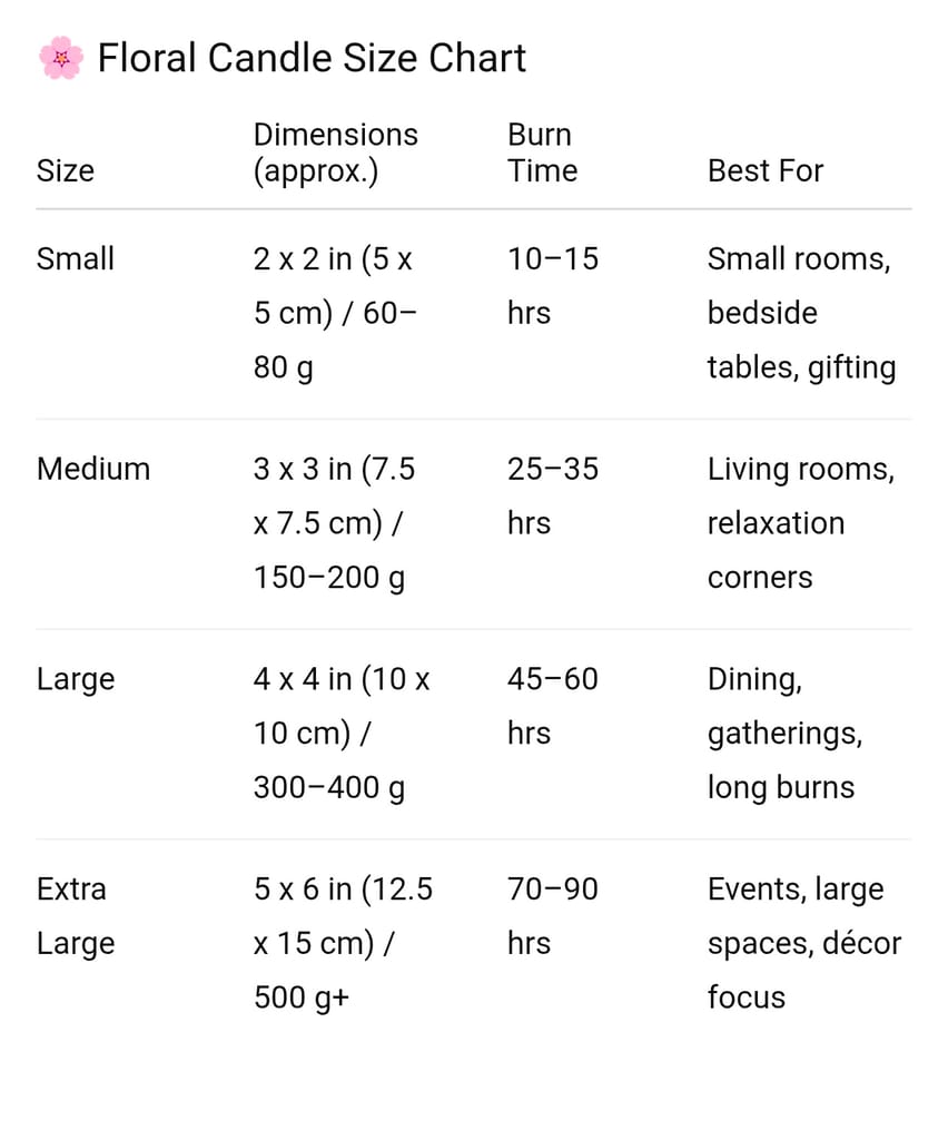 Size Guide Size Guide