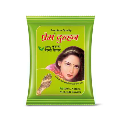 Prem Dulhan Natural Mehandi Powder 250g