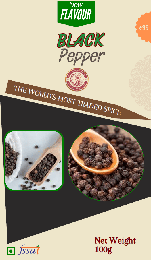 Black Pepper-300gm, Panch Phoron-200gm, Tadka Dal-500gm Combo pack