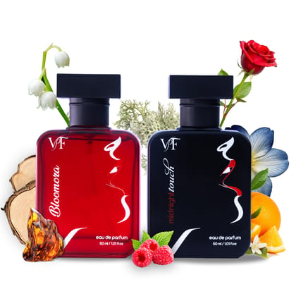 VPF Perfume for Women, 2x50ml | Ladies Perfume | Luxury Perfume Long Lasting Smell | Eau de Parfum | Floral & Fruity Fragrance Scent VPF Perfume for Women, 2x50ml | Ladies Perfume | Luxury Perfume Long Lasting Smell | Eau de Parfum | Floral & Fruity Fragrance Scent