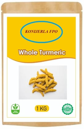 Premium 100% Natural Whole Turmeric Finger | Haldi Sticks | 1 KG Premium 100% Natural Whole Turmeric Finger | Haldi Sticks | 1 KG