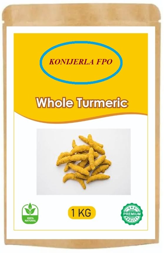 Premium 100% Natural Whole Turmeric Finger | Haldi Sticks | 1 KG