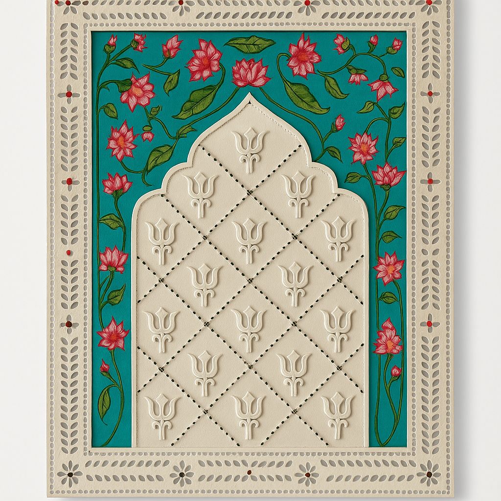 Lotus Harmony Lippan Art