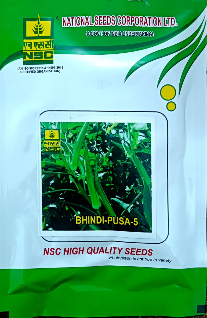 BHINDI PUSA-5 TL 250 GM PACKING SIZE