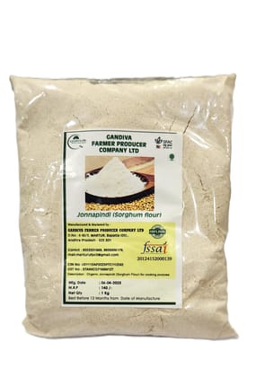 Organic Jonnapindi (Sorghum Flour) 1kg