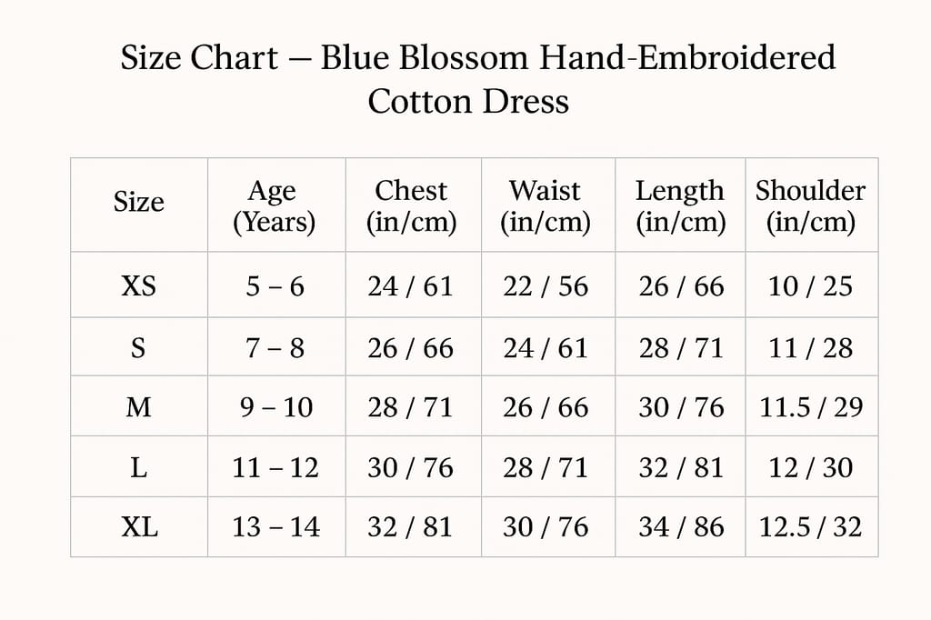 Size Guide