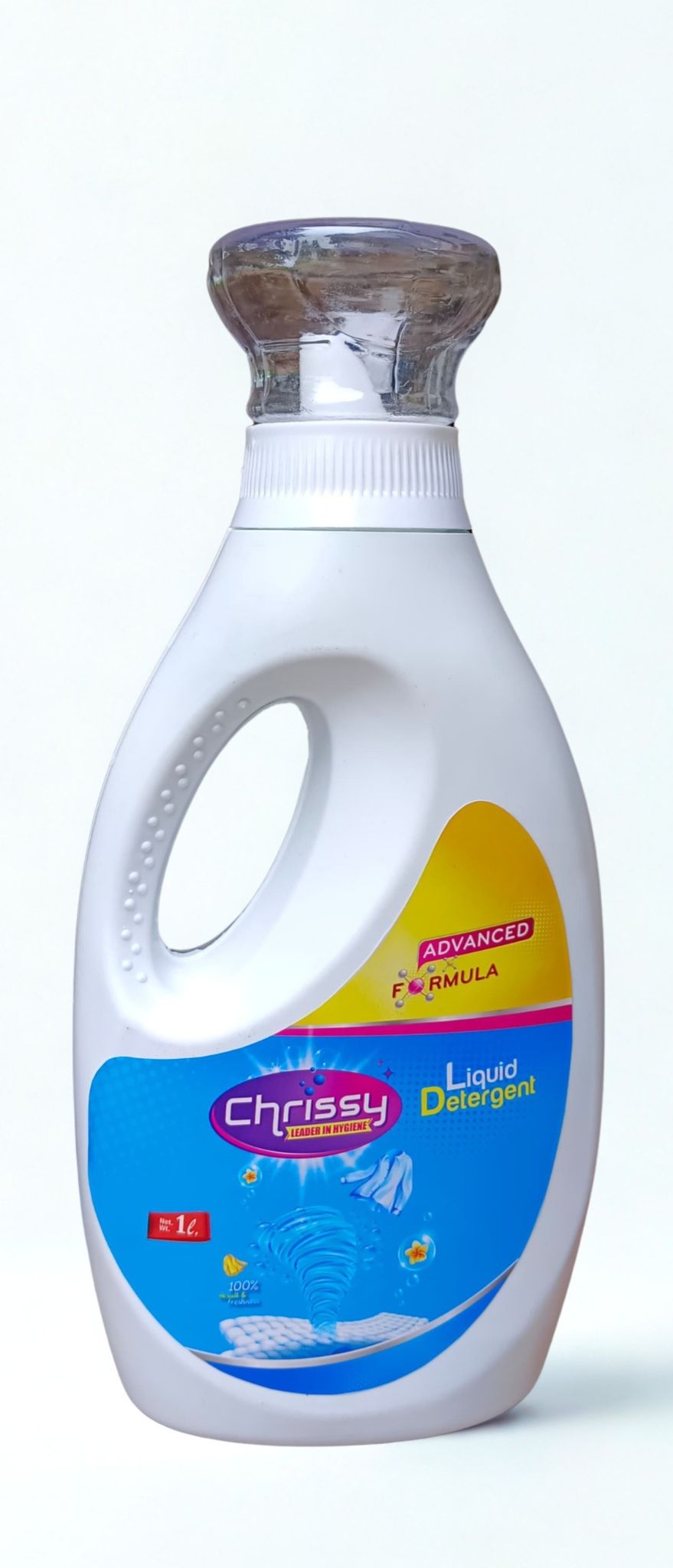 Chrissy Advanced Formula Liquid Detergent 1L for Sparkling Fresh Clothes