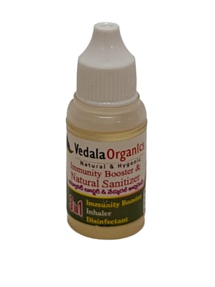 Vedala Organics 3-in-1 Immunity Booster Inhaler & Natural Sanitizer