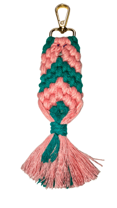 Unique Handmade Macrame Keychains with Evil Eye For Home , Backpack , Bike , Car, Office , Purse & Gift Item – Crafted by Women Artisans with Love and Purpose.