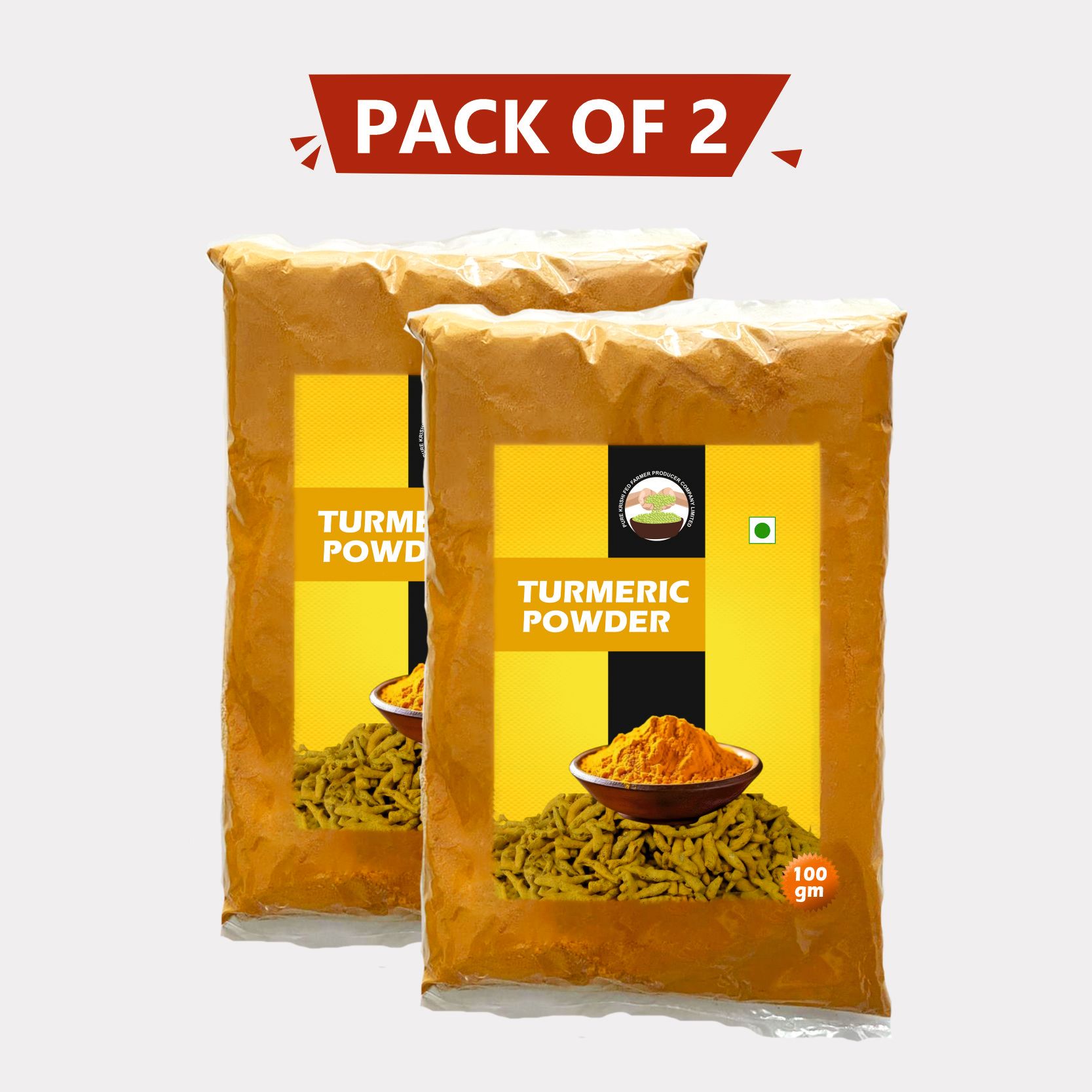 Turmeric Powder - 100 gm (pack of 2)