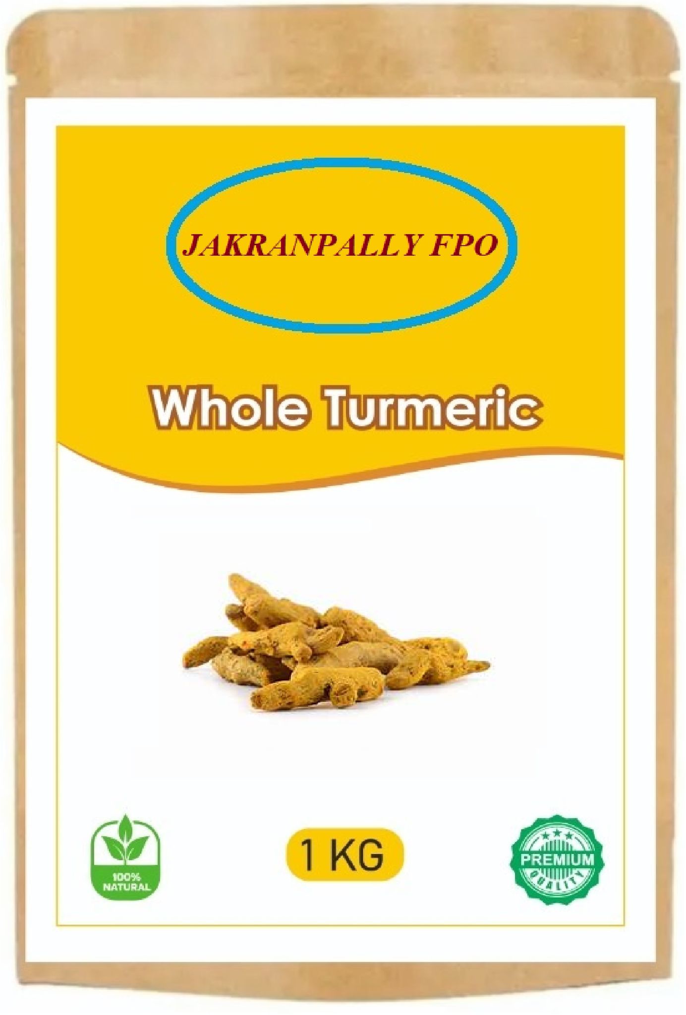 WHOLE TURMERIC 100% Natural