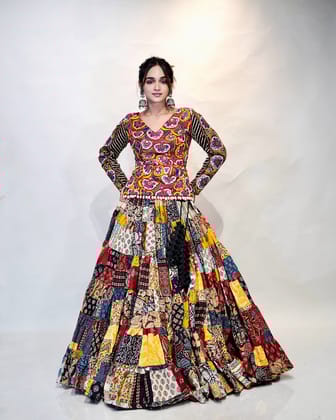 Navratri chaniya choli Readymade Indian wedding Festival partywear lehenga choli for women 