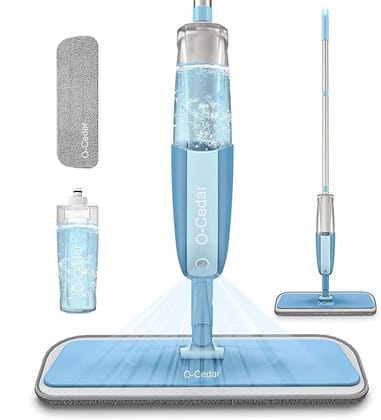 Mop Stainless Steel Heavy Quality Floor Mop with Removable Washable Cleaning Pad, Flexible Kitchen tap Flat sprey Cleaning Supplies 360 Flexible Easy Cleaning s13(Multi)