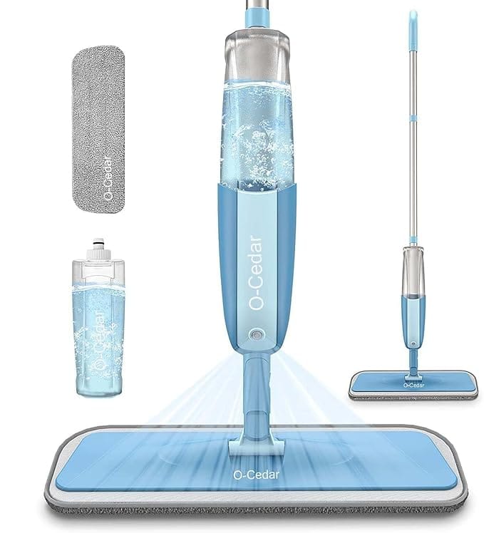 Mop Stainless Steel Heavy Quality Floor Mop with Removable Washable Cleaning Pad, Flexible Kitchen tap Flat sprey Cleaning Supplies 360 Flexible Easy Cleaning s13(Multi)
