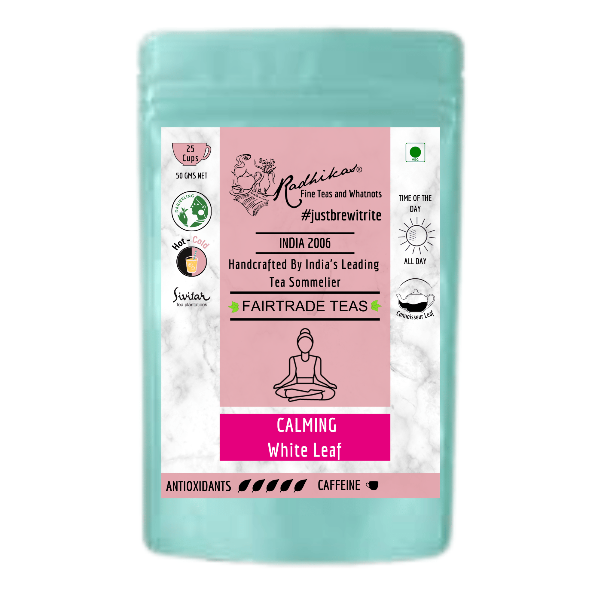 CALMING White Leaf - How White Tea Can Help You Relax and Focus