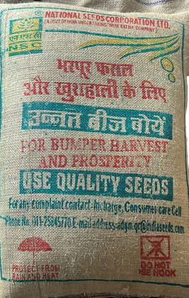 NSC Paddy MTU-1121 – 30 Kg TL Seed Bag
