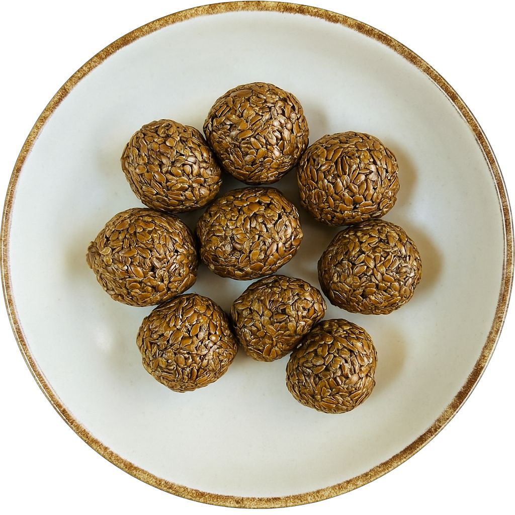 Healthy Home Made flax seeds laddu-250g