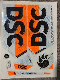 TEKNAXO | DSC | New Cricket Bat Sticker 3D EMBOSSED 
