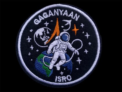 Gaganyaan: India’s First Human Spaceflight Patch (Pack of 2 Pcs)