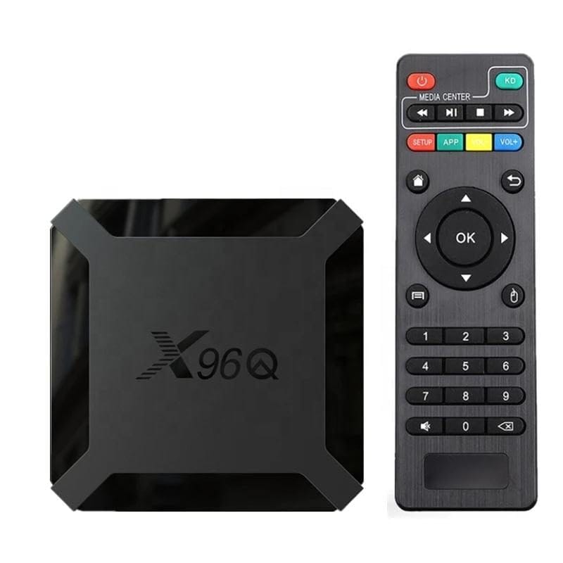 AUSHA X96Q 4K Android TV Box | Android 10, 2GB RAM 16GB Storage, Ultra HD Streaming