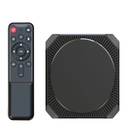 AUSHA Android 11 TV Box 4K Ultra HD | Quad Core Processor | 2GB RAM 16GB ROM | H.265 VP9 | Smart Media Player