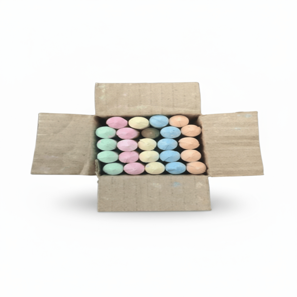 ATMAKUR Colorful Chalk Boxes for Creative Art and Education